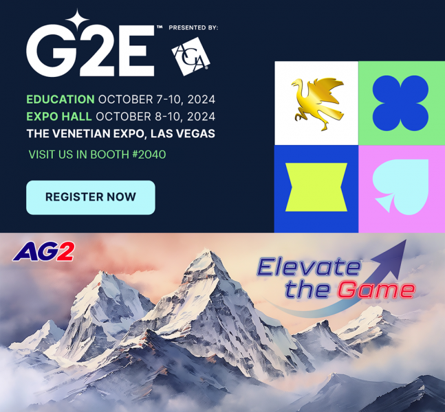 2024 Global Gaming Expo (G2E) Las Vegas Aruze Gaming